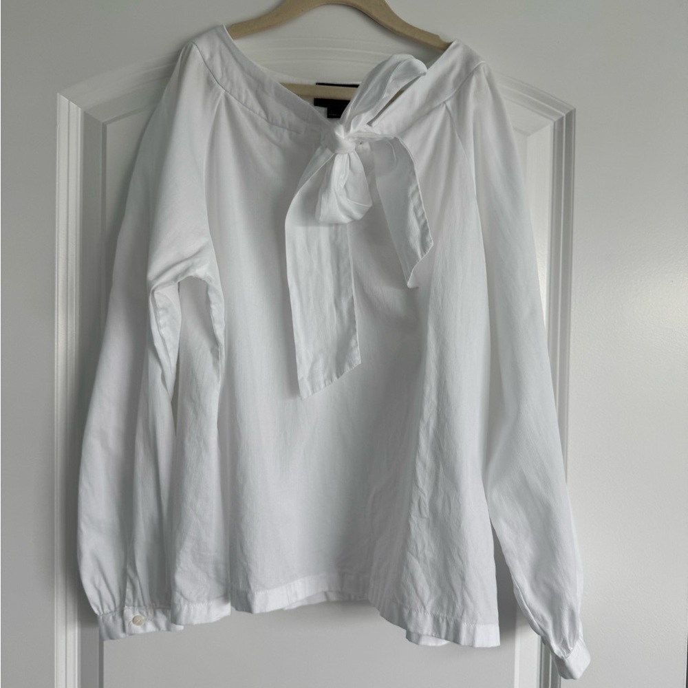 Oscar de la Renta Girls White Top Size 12Y - Picture 2 of 4